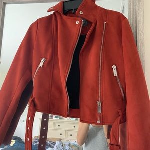 Rust Moto Jacket